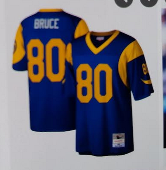 Men Los Angeles Rams 80 Bruce blue Nike Limited NFL 2025 Jersey